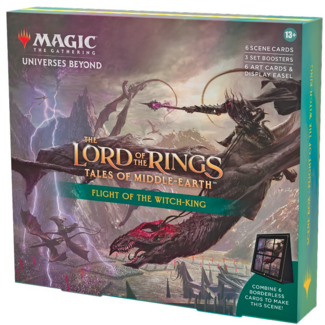 Wizards of the Coast MTG The Lord of the Rings Holiday Scene Box - Flight of the Witch-King