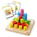 HABA Rainbow Risers Wooden Stacking Game