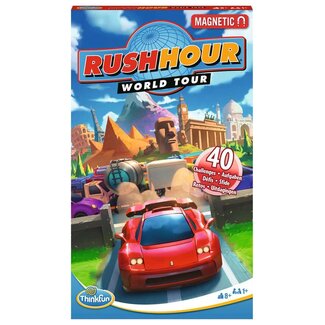 Thinkfun Rush Hour World Tour Magnetic Travel Puzzle