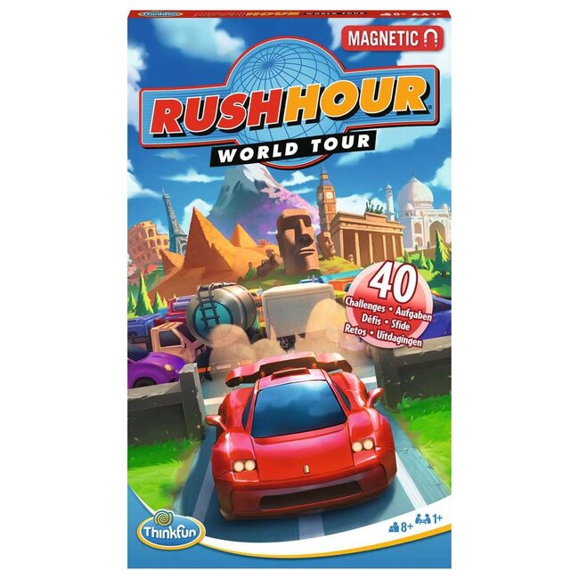 Rush Hour World Tour Magnetic Travel Puzzle
