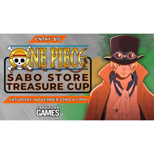 11/22 - COMING SOON! One Piece Sabo Store Treasure Cup