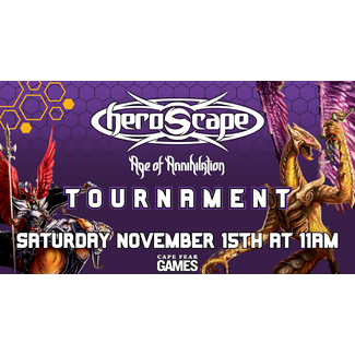 11/15 -  NOW LIVE! Heroscape Tournament
