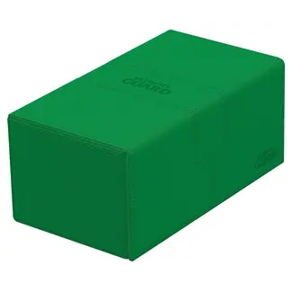Ultimate Guard Twin Flip'n'Tray 200+ XenoSkin Deck Box - Green UG