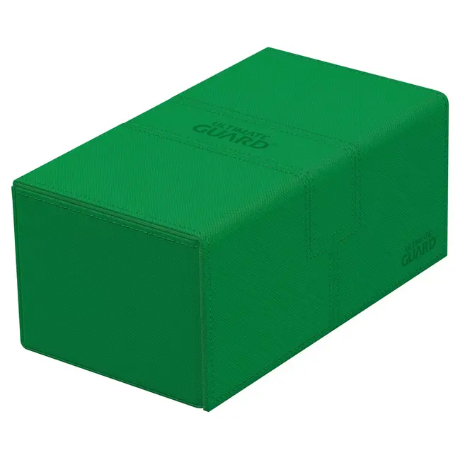 Twin Flip'n'Tray 200+ XenoSkin Deck Box - Green UG