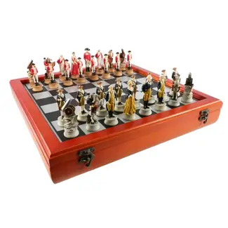 Worldwise Imports American Revolution Resin Chessmen