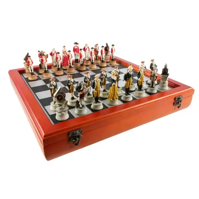 American Revolution Resin Chessmen