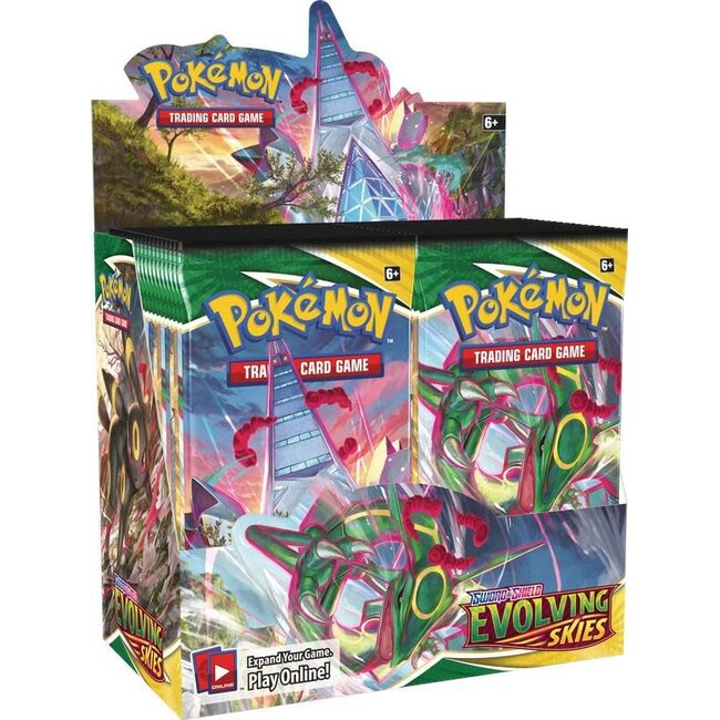 Pokemon SWSH07: Evolving Skies Booster Box [36ct] - BOX ONLY
