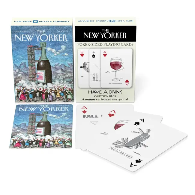Have a Drink Cartoons Playing Cards Standard Deck