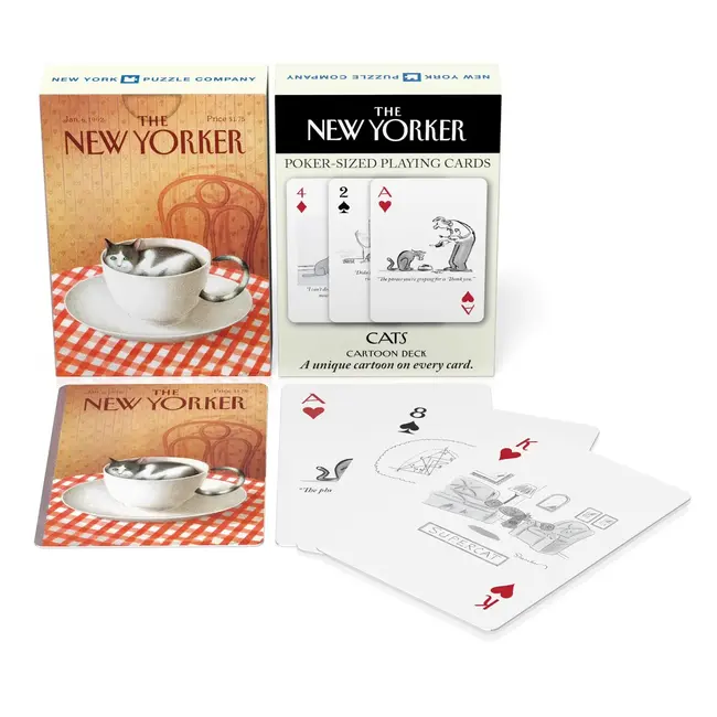 Cat Cartoons Playing Cards Standard Deck