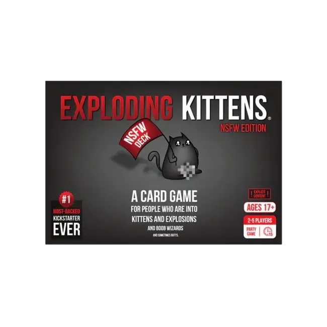 Exploding Kittens NSFW Deck