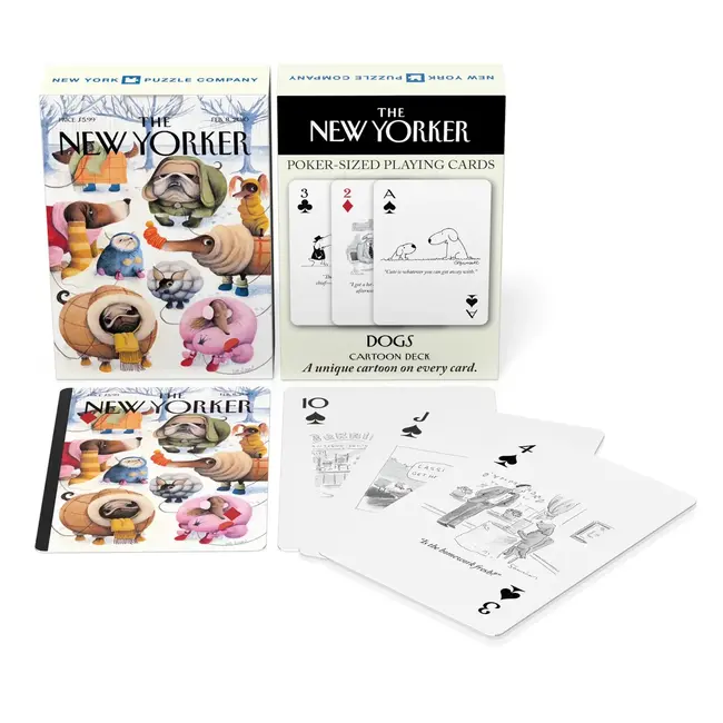 Dog Cartoons Playing Cards Standard Deck