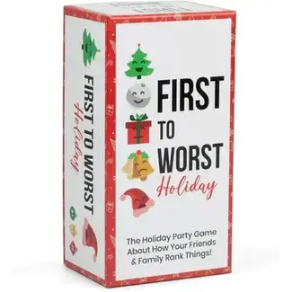 Dyce Games First to Worst: Holiday - Base