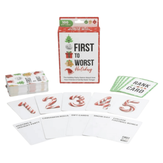 Dyce Games First to Worst: Holiday - Tuckbox