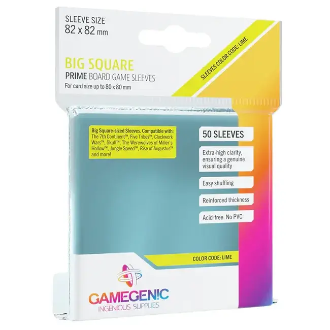 Prime Sleeves Big Square 82x82