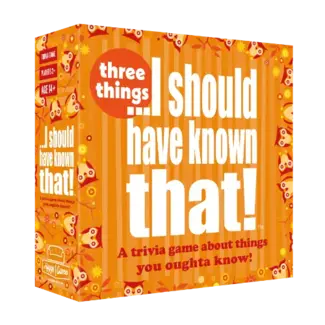 Hygge Games I Should Have Known That! - Three Things