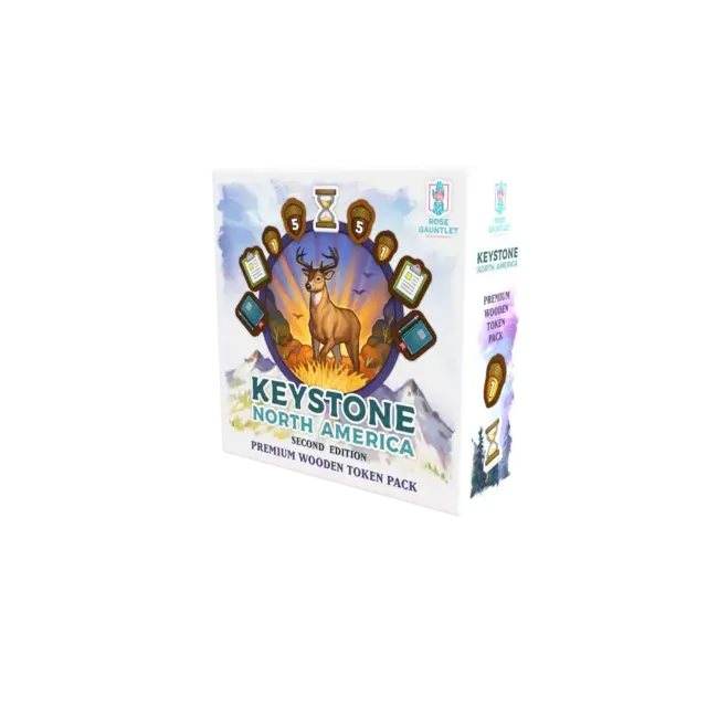 Keystone North America Premium Wooden Token Pack