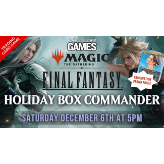 12/6 NOW LIVE! MTG Final Fantasy Holiday Box Event