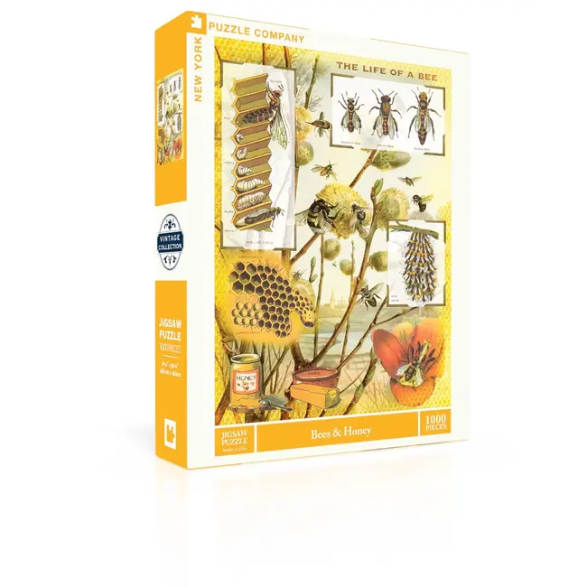 Bees & Honey 1000 pc Puzzle
