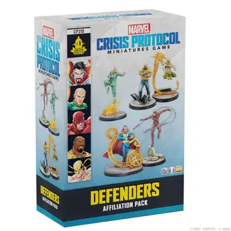 Atomic Mass Games Marvel: Crisis Protocol - Defenders Affiliation Pack
