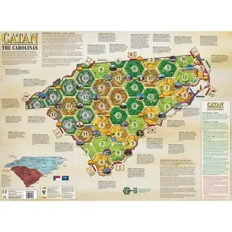Catan Studio Catan Geographies: The Carolinas