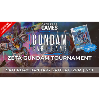 1/24 - NOW LIVE! Gundam Zeta Gundam Tournament