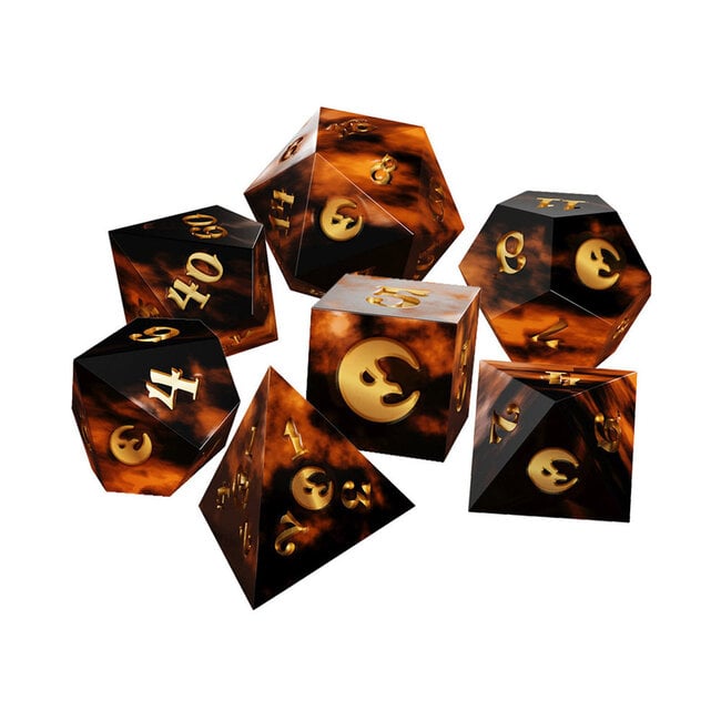 Crooked Moon RPG Dice Set