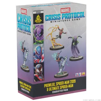 Atomic Mass Games Marvel: Crisis Protocol - Prowler, Spider-Man 2099, & Ultimate Spider-Man