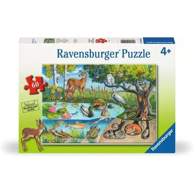 60 pc Animals Above and Below Puzzle