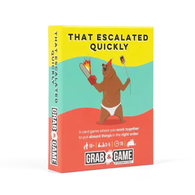 That Esclated Quickly: Grab And Game