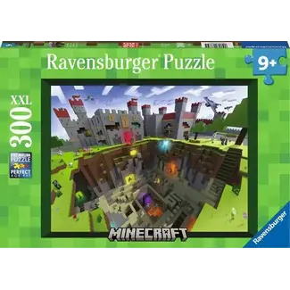 Ravensburger Minecraft Cutaway 300pc Puzzle