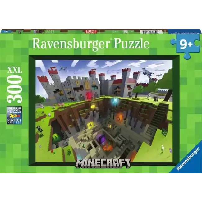 Minecraft Cutaway 300pc Puzzle