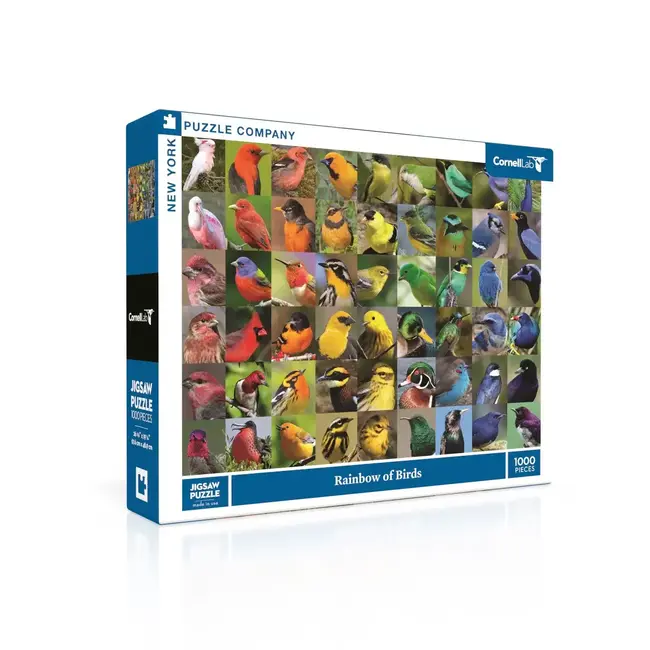 Rainbow of Birds 1000 pc Puzzle
