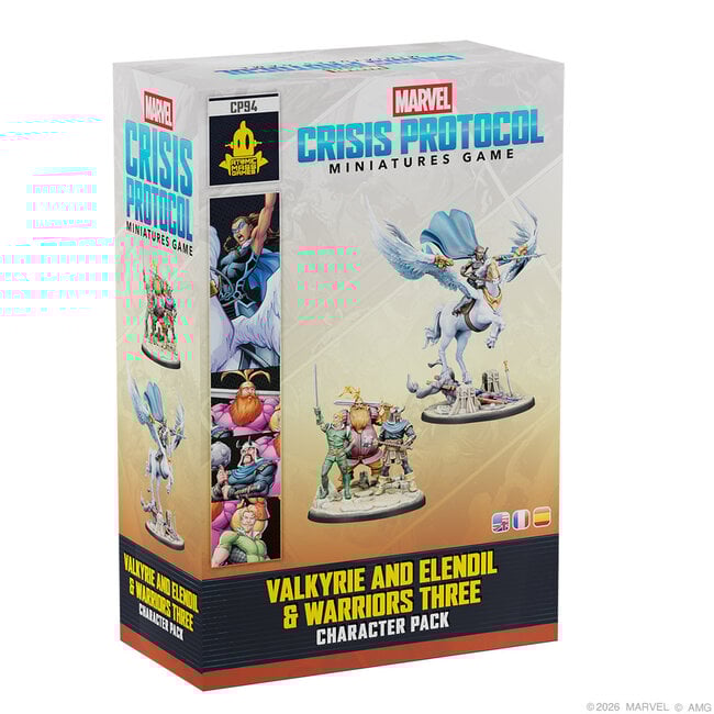 Marvel: Crisis Protocol - Valkyrie on Elendil & Warriors Three