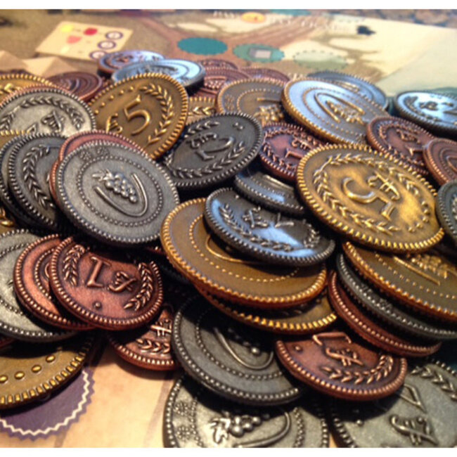 Viticulture/Tuscany Metal Coins