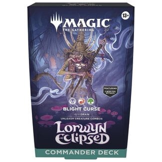 Magic: The Gathering MTG Lorwyn Eclipsed Commander Deck - Blight Curse