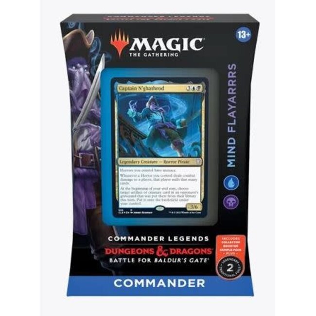 MTG Commander Legends Baldurs Gate Mind Flayarrrs Commander Deck