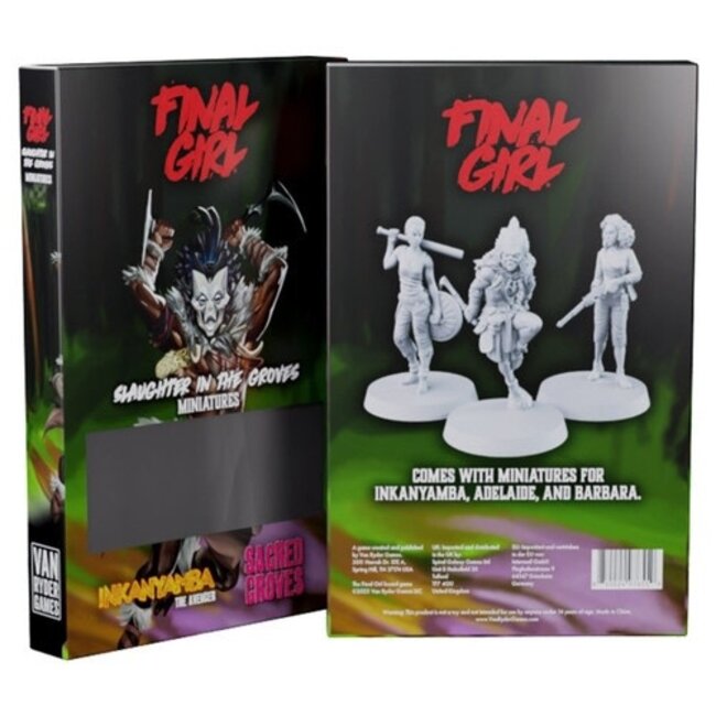 Final Girl: S1 Slaughter in the Groves Miniatures