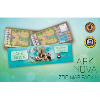 Capstone Games Ark Nova Zoo Map Pack 1
