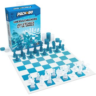Pack & Go Chess & Checkers Board Game