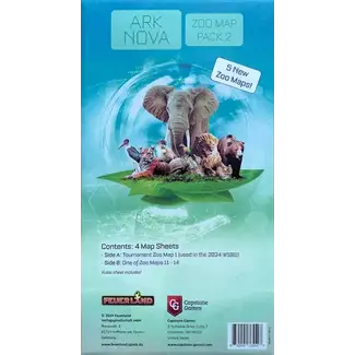 Capstone Games Ark Nova Zoo Map Pack 2