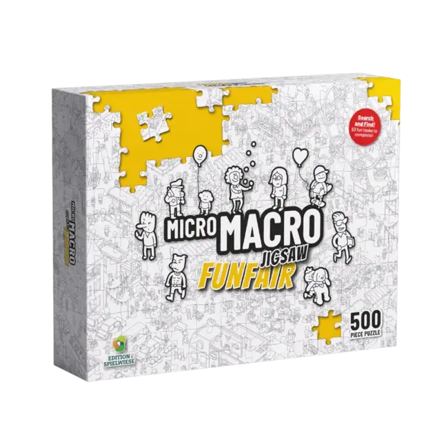 MicroMacro Jigsaw 500pc Puzzle - Funfair