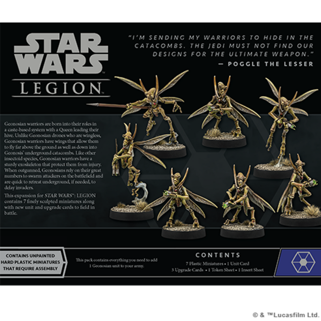 Star Wars: Legion - Geonosian Warriors Unit Expansion