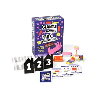 Exploding Kittens Giants Moving Tiny Furniture