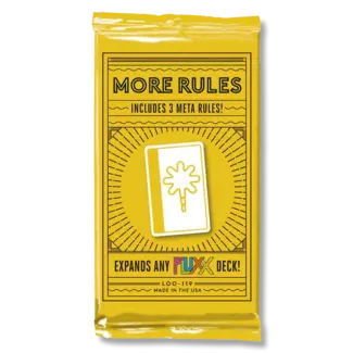 Looney Labs Fluxx: More Rules Expansion