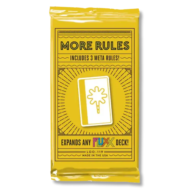 Fluxx: More Rules Expansion