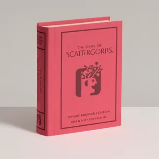 Vintage Scattergories Bookshelf