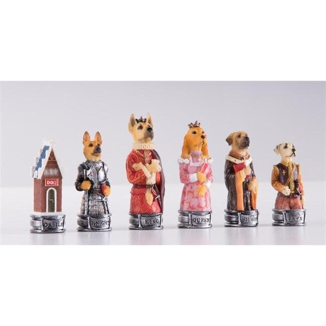 Chessmen - Cats & Dogs Resin Pieces