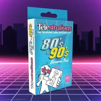 USAopoly Telestrations 80s-90s Expansion Pack