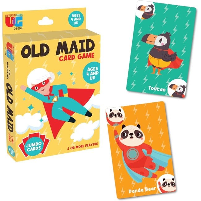 Old Maid Jumbo Card Game