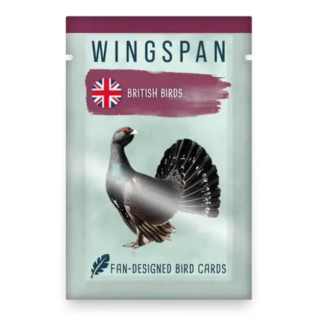 Wingspan British Birds Fan Designed Pack